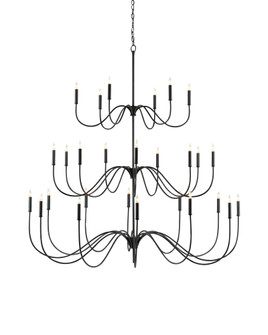Tirrell Large Black Chandelier (92|9000-0655)