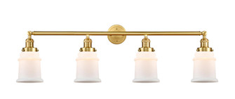 Canton - 4 Light - 42 inch - Satin Gold - Adjustable Bath Vanity Light (3442|215-SG-G181-LED)