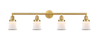 Canton - 4 Light - 42 inch - Satin Gold - Adjustable Bath Vanity Light (3442|215-SG-G181S-LED)
