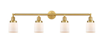 Bell - 4 Light - 42 inch - Satin Gold - Adjustable Bath Vanity Light (3442|215-SG-G51-LED)