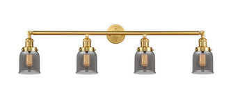Bell - 4 Light - 42 inch - Satin Gold - Adjustable Bath Vanity Light (3442|215-SG-G53-LED)