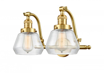 Fulton - 2 Light - 18 inch - Satin Gold - Adjustable Bath Vanity Light (3442|515-2W-SG-G172-LED)