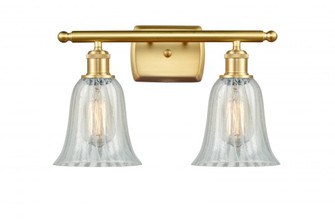 Hanover - 2 Light - 16 inch - Satin Gold - Bath Vanity Light (3442|516-2W-SG-G2811-LED)