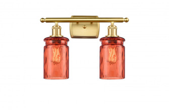 Candor 2 Light Bath Vanity Light (3442|516-2W-SG-G352-COR)