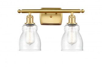 Ellery - 2 Light - 15 inch - Satin Gold - Bath Vanity Light (3442|516-2W-SG-G394)