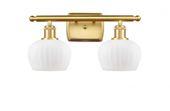 Fenton - 2 Light - 17 inch - Satin Gold - Bath Vanity Light (3442|516-2W-SG-G91)