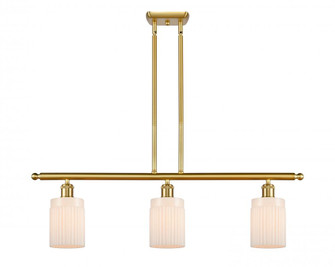 Hadley - 3 Light - 36 inch - Satin Gold - Cord hung - Island Light (3442|516-3I-SG-G341)