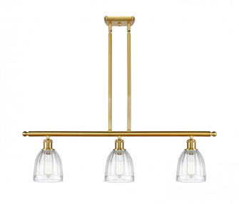 Brookfield - 3 Light - 36 inch - Satin Gold - Stem hung - Island Light (3442|516-3I-SG-G442)