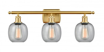 Belfast - 3 Light - 26 inch - Satin Gold - Bath Vanity Light (3442|516-3W-SG-G104-LED)