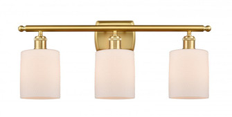 Cobbleskill - 3 Light - 25 inch - Satin Gold - Bath Vanity Light (3442|516-3W-SG-G111-LED)