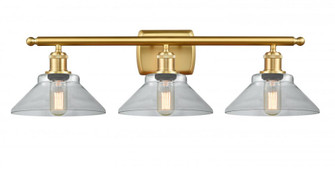 Orwell - 3 Light - 28 inch - Satin Gold - Bath Vanity Light (3442|516-3W-SG-G132-LED)