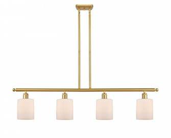 Cobbleskill - 4 Light - 48 inch - Satin Gold - Stem hung - Island Light (3442|516-4I-SG-G111)