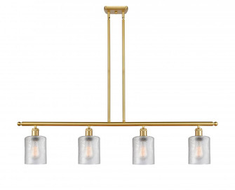 Cobbleskill - 4 Light - 48 inch - Satin Gold - Stem hung - Island Light (3442|516-4I-SG-G112)