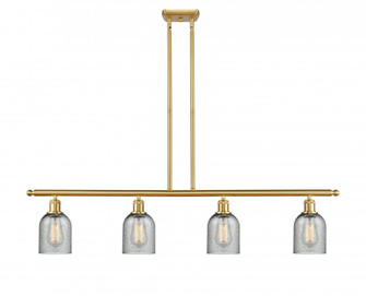 Caledonia - 4 Light - 48 inch - Satin Gold - Stem hung - Island Light (3442|516-4I-SG-G257-LED)