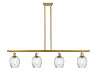 Salina - 4 Light - 48 inch - Satin Gold - Cord hung - Island Light (3442|516-4I-SG-G292)