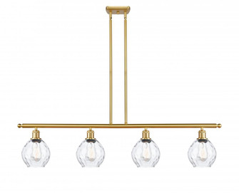 Waverly - 4 Light - 48 inch - Satin Gold - Stem hung - Island Light (3442|516-4I-SG-G362)