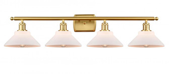 Orwell - 4 Light - 38 inch - Satin Gold - Bath Vanity Light (3442|516-4W-SG-G131-LED)
