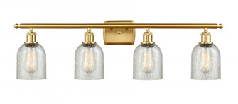 Caledonia - 4 Light - 35 inch - Satin Gold - Bath Vanity Light (3442|516-4W-SG-G259-LED)