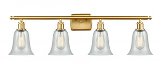 Hanover - 4 Light - 36 inch - Satin Gold - Bath Vanity Light (3442|516-4W-SG-G2812)
