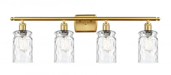 Candor - 4 Light - 35 inch - Satin Gold - Bath Vanity Light (3442|516-4W-SG-G352-LED)