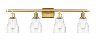 Ellery - 4 Light - 35 inch - Satin Gold - Bath Vanity Light (3442|516-4W-SG-G394)