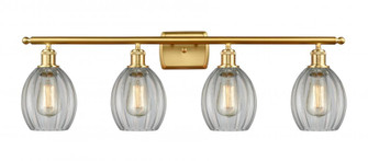 Eaton - 4 Light - 36 inch - Satin Gold - Bath Vanity Light (3442|516-4W-SG-G82-LED)