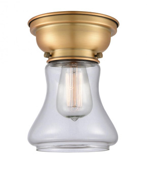Bellmont - 1 Light - 6 inch - Brushed Brass - Flush Mount (3442|623-1F-BB-G192-LED)