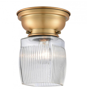 Colton - 1 Light - 6 inch - Brushed Brass - Flush Mount (3442|623-1F-BB-G302-LED)