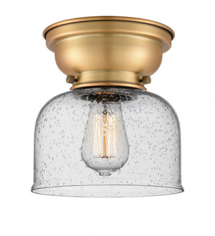 Bell - 1 Light - 8 inch - Brushed Brass - Flush Mount (3442|623-1F-BB-G74)