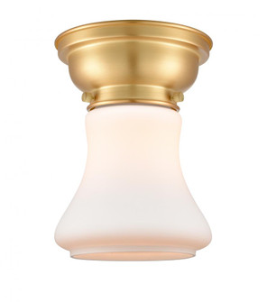 Bellmont - 1 Light - 6 inch - Satin Gold - Flush Mount (3442|623-1F-SG-G191-LED)