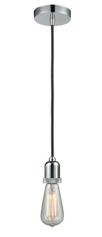 Whitney - 1 Light - 2 inch - Polished Chrome - Cord hung - Mini Pendant (3442|100PC-10BK-0PC)
