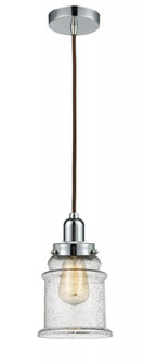 Whitney - 1 Light - 8 inch - Polished Chrome - Cord hung - Mini Pendant (3442|100PC-10BR-0H-PC-G184)