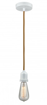 Whitney - 1 Light - 2 inch - White - Cord hung - Mini Pendant (3442|100W-10CR-0W)