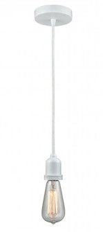 Whitney - 1 Light - 2 inch - White - Cord hung - Mini Pendant (3442|100W-10W-0W)