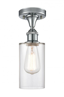 Clymer - 1 Light - 4 inch - Polished Chrome - Semi-Flush Mount (3442|516-1C-PC-G802-LED)