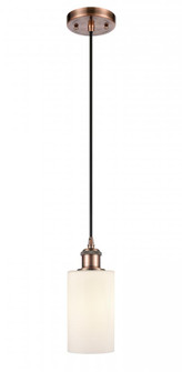 Clymer - 1 Light - 4 inch - Antique Copper - Cord hung - Mini Pendant (3442|516-1P-AC-G801)