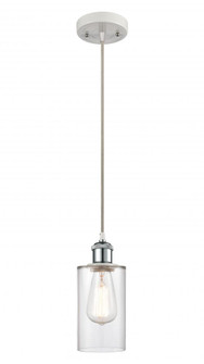 Clymer - 1 Light - 4 inch - White Polished Chrome - Cord hung - Mini Pendant (3442|516-1P-WPC-G802)