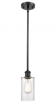 Clymer - 1 Light - 4 inch - Matte Black - Mini Pendant (3442|516-1S-BK-G802)