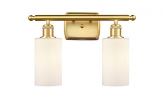 Clymer - 2 Light - 14 inch - Satin Gold - Bath Vanity Light (3442|516-2W-SG-G801)