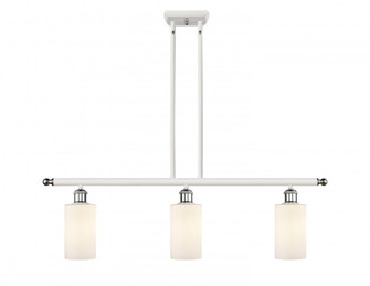 Clymer - 3 Light - 36 inch - White Polished Chrome - Stem hung - Island Light (3442|516-3I-WPC-G801)