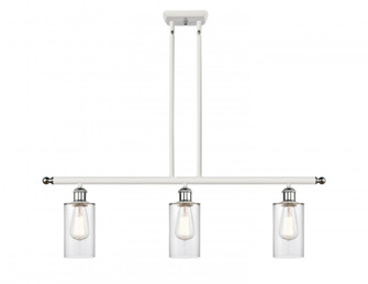 Clymer - 3 Light - 36 inch - White Polished Chrome - Cord hung - Island Light (3442|516-3I-WPC-G802)