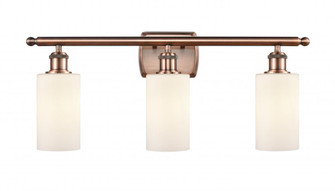 Clymer - 3 Light - 24 inch - Antique Copper - Bath Vanity Light (3442|516-3W-AC-G801)