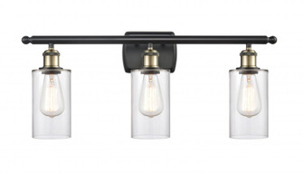 Clymer - 3 Light - 24 inch - Black Antique Brass - Bath Vanity Light (3442|516-3W-BAB-G802-LED)