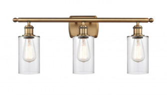 Clymer - 3 Light - 24 inch - Brushed Brass - Bath Vanity Light (3442|516-3W-BB-G802-LED)