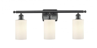 Clymer - 3 Light - 24 inch - Matte Black - Bath Vanity Light (3442|516-3W-BK-G801)