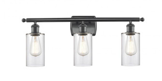 Clymer - 3 Light - 24 inch - Matte Black - Bath Vanity Light (3442|516-3W-BK-G802)