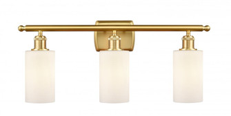 Clymer - 3 Light - 24 inch - Satin Gold - Bath Vanity Light (3442|516-3W-SG-G801-LED)