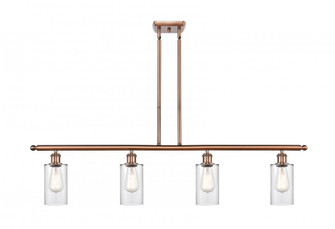 Clymer - 4 Light - 48 inch - Antique Copper - Stem hung - Island Light (3442|516-4I-AC-G802-LED)