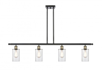 Clymer - 4 Light - 48 inch - Black Antique Brass - Stem hung - Island Light (3442|516-4I-BAB-G802-LED)