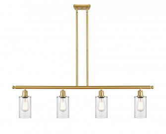 Clymer - 4 Light - 48 inch - Satin Gold - Cord hung - Island Light (3442|516-4I-SG-G802-LED)